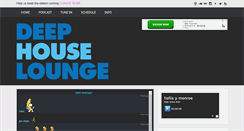 Desktop Screenshot of deephouselounge.com
