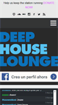Mobile Screenshot of deephouselounge.com